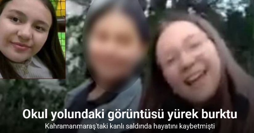 Saldırıda hayatını kaybetmişti, okul yolundaki görüntüsü yürek burktu