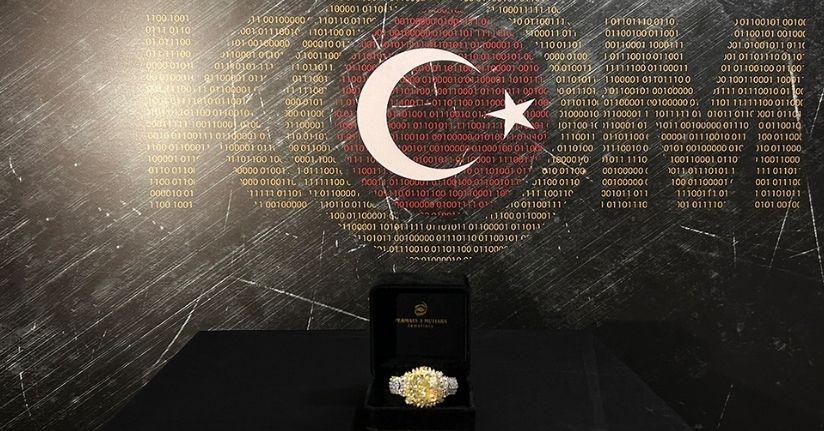 Kapalıçarşı’da satılmaya çalışılan 80 karatlık kaçak elmas sergilendi