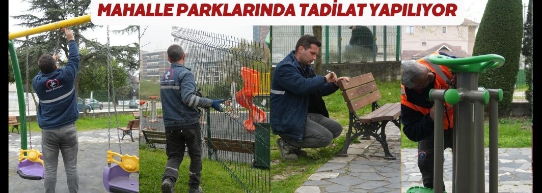Parklar Elden Geçiriliyor