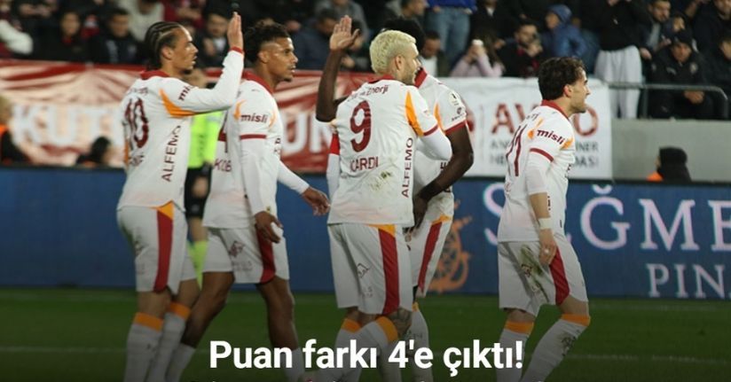 Galatasaray derbi öncesi hata yapmadı