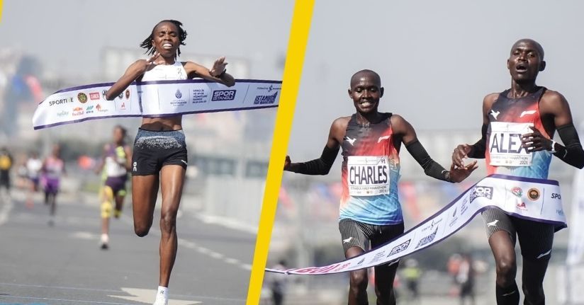 İstanbul Yarı Maratonu'nu erkeklerde Alex Matata, kadınlarda Purity Gitonga kazandı