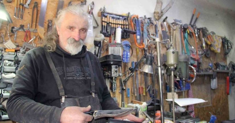 40 yaşında çırak oldu, Giresun’un bıçak mirasını yaşatıyor