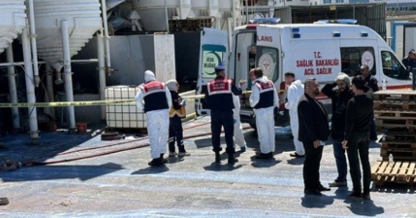 Ankara'da boya fabrikasında yangın; 1 ölü