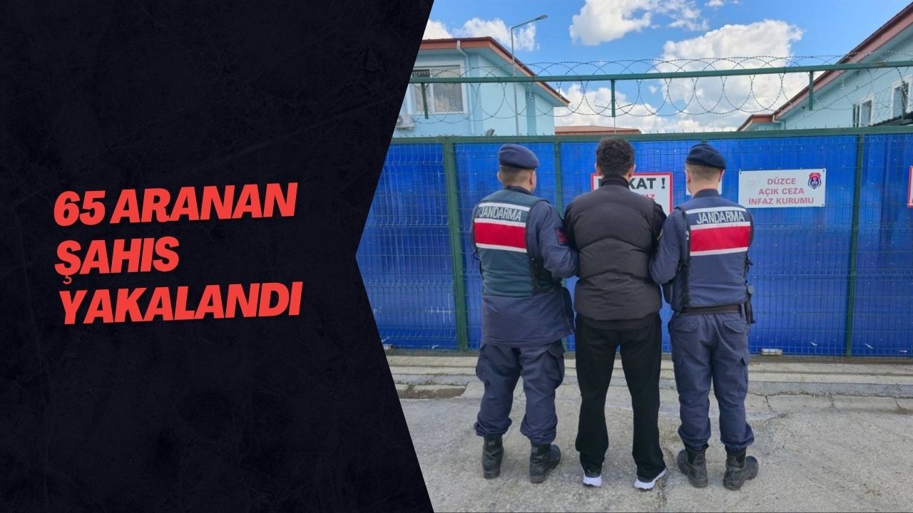 65 Aranan Şahıs Yakalandı