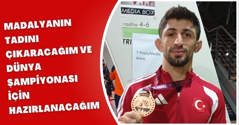 Kerem Kamal: Madalyanın tadını çıkaracağım ve Dünya Şampiyonası için hazırlanacağım