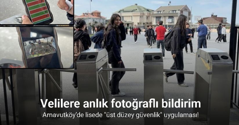 Arnavutköy’de lisede 