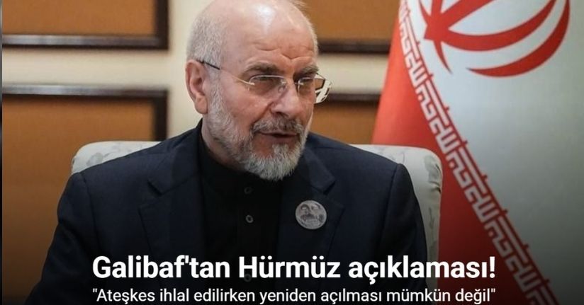İran Meclis Başkanı Galibaf: 