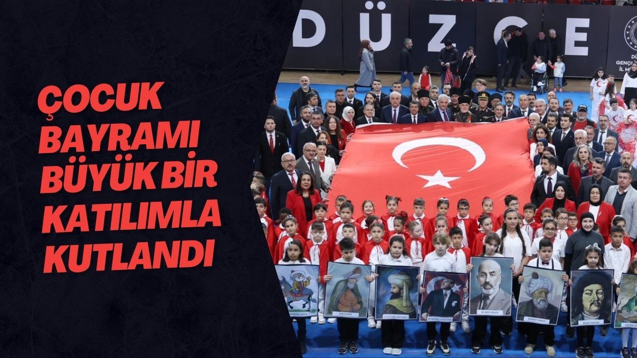 Çocuk Bayramı Büyük Bir Katılımla Kutlandı