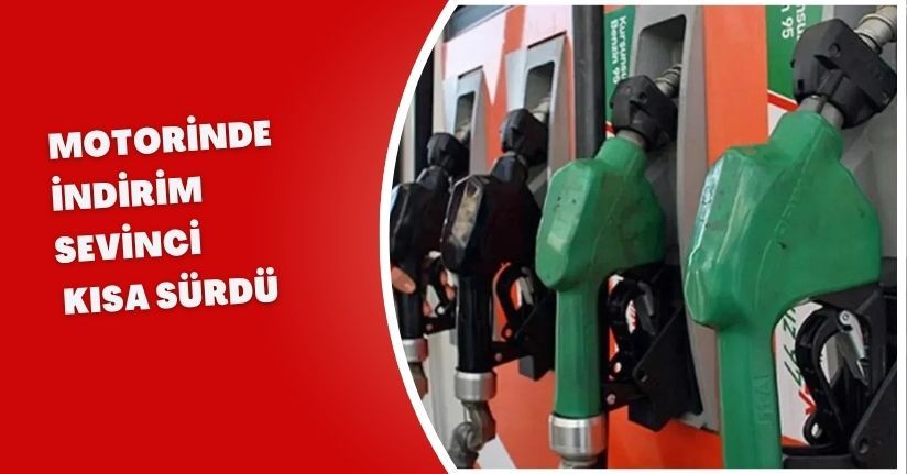 Motorinde İndirim Sevinci Kısa Sürdü