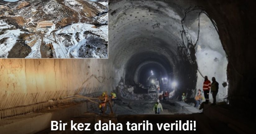 Yapımı yılan hikayesine dönen Geminbeli Tüneli için bir kez daha tarih verildi