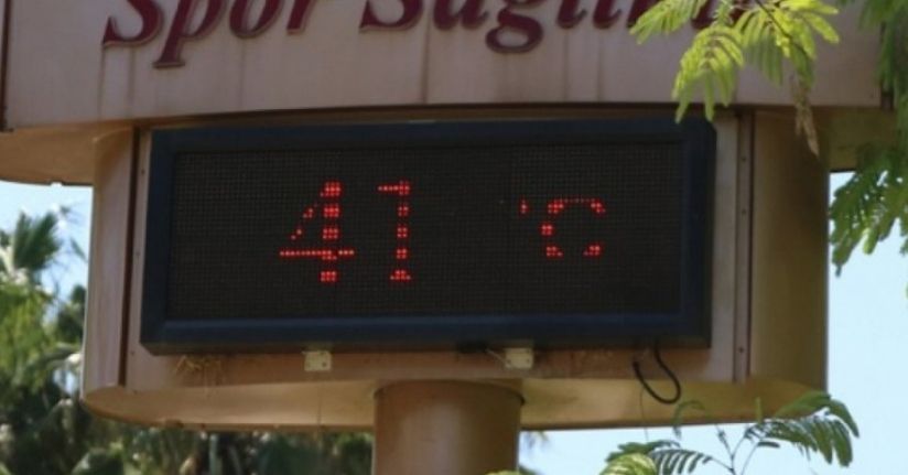 Adana’da termometreler 41 dereceyi gösterdi