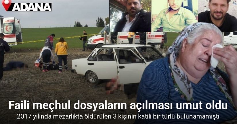 Adalet Bakanının faili meçhullerin üzerine gitmesi 9 yıldır çözülemeyen cinayet için umut oldu