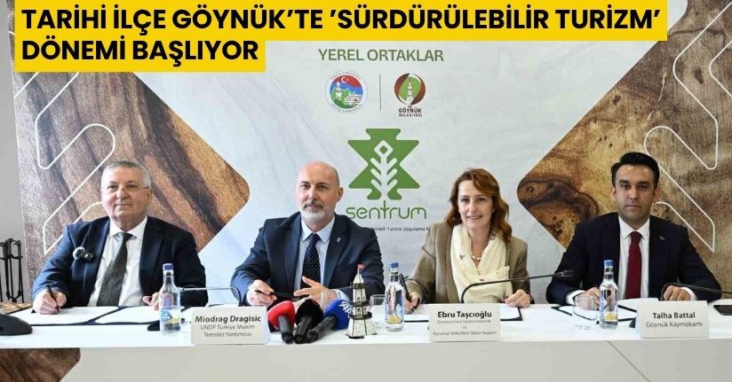 Göynük’te Sürdürülebilir Turizm İçin İmzalar Atıldı