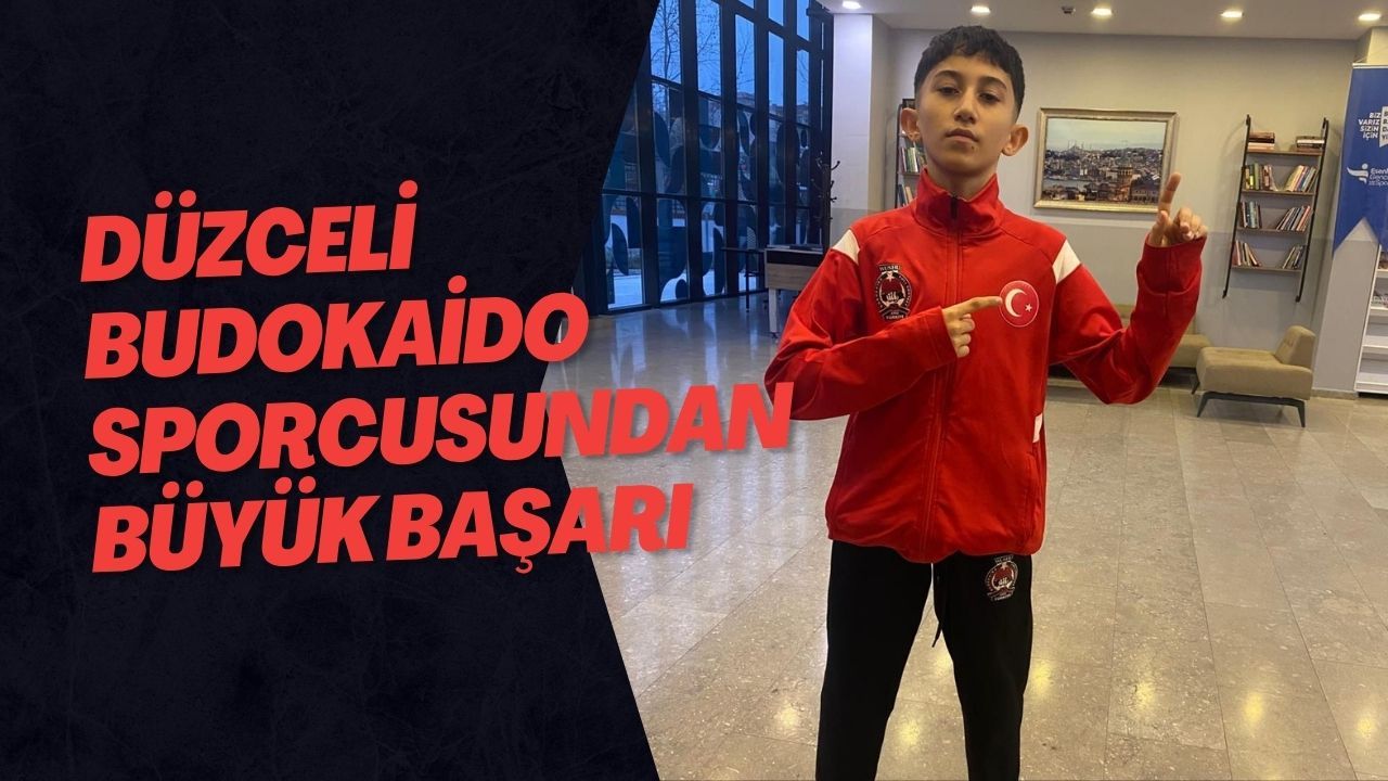 Düzceli Budokaido Sporcusundan Büyük Başarı