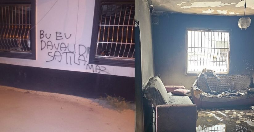 Trafikte başlayan tartışmayla şehit ailesine musallat oldular