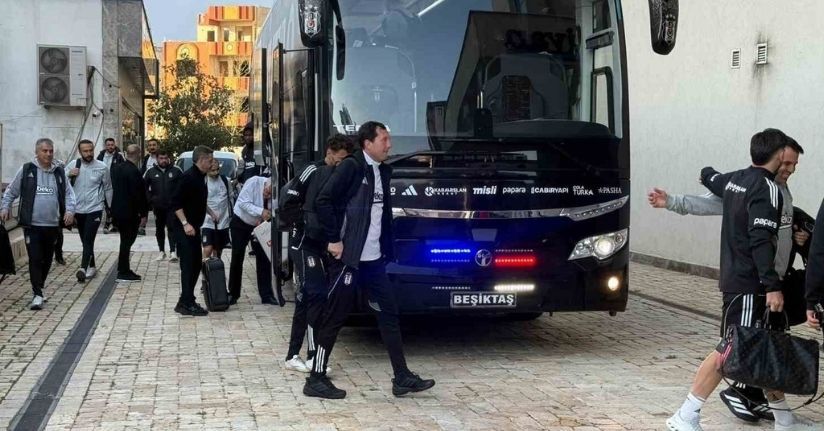Beşiktaş kafilesi Gaziantep’te