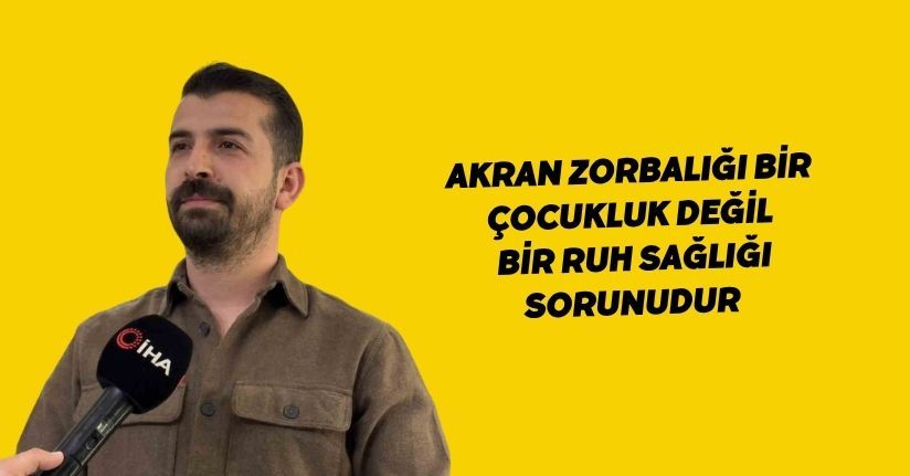 Akran zorbalığı bir çocukluk değil, bir ruh sağlığı sorunudur