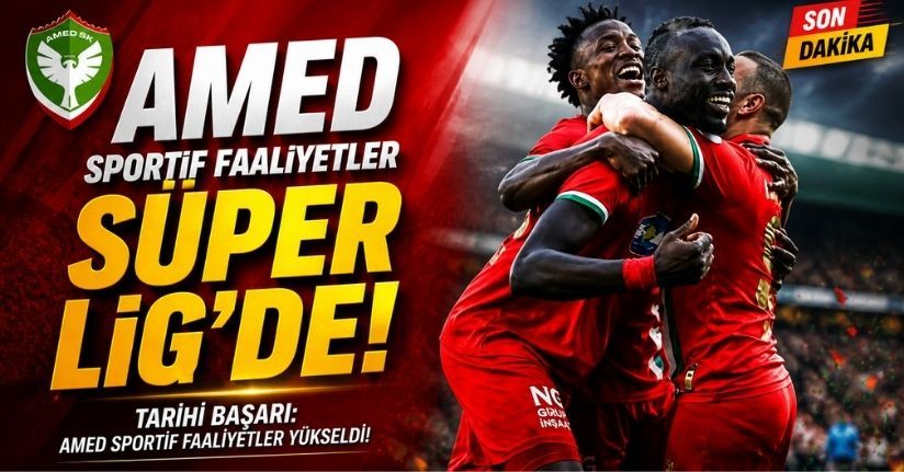 Amed Sportif Faaliyetler Süper Lig’de