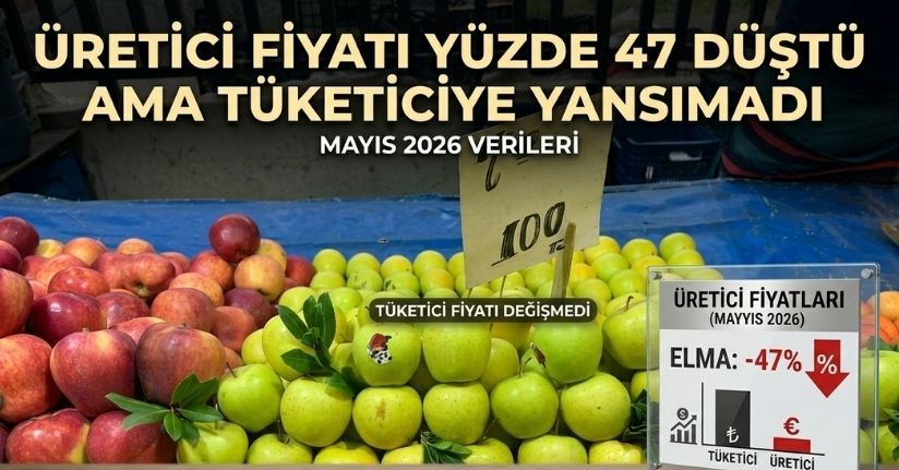 Üretici fiyatı yüzde 47 düştü ama tüketiciye yansımadı