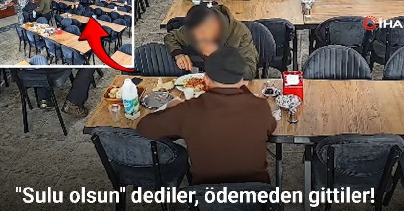 Başakşehir’de restoranda yiyip içtiler, ödemeden kaçtılar