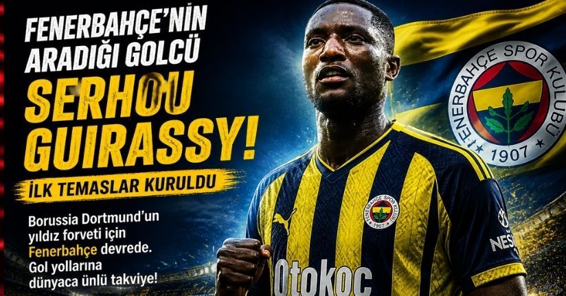 Fenerbahçenin aradığı golcü Serhou Guirassy