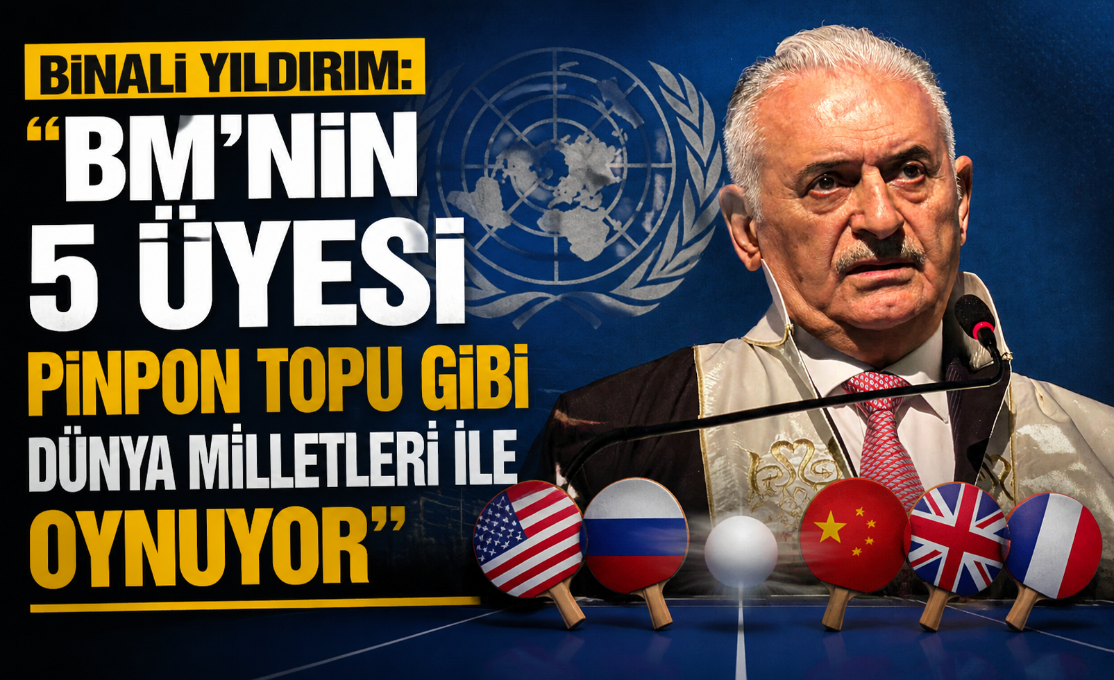 Binali Yıldırım: 