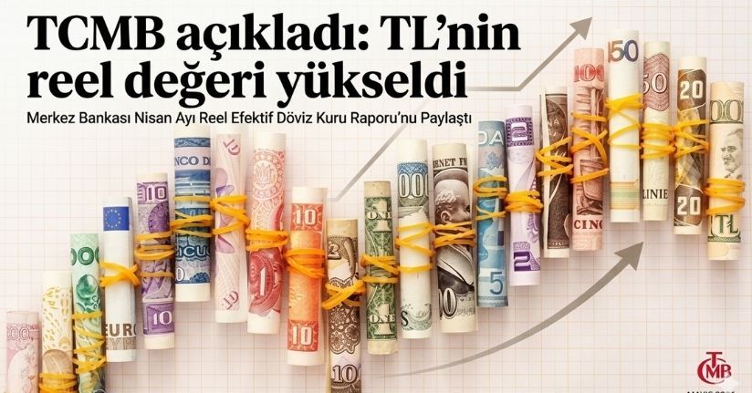 TCMB açıkladı: TL'nin reel değeri yükseldi