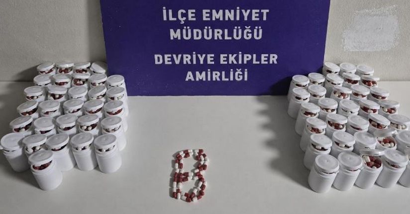 Takside 3 bin sentetik hap ile yakalanıp, gözaltına alındı