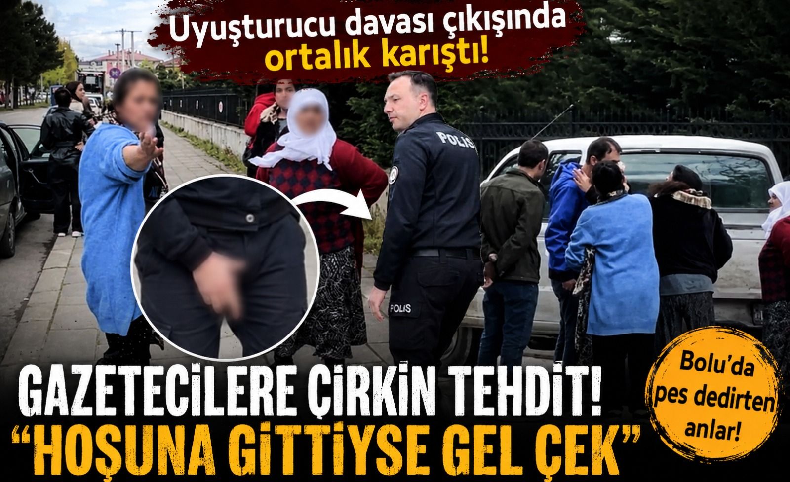 Tanığın Verdiği İfadeyi Beğenmeyen Sanık Yakınları Hırsını Kadın Gazetecilerden Çıkardı