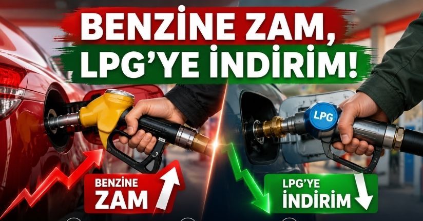 Benzine Zam, LPG'ye İndirim!
