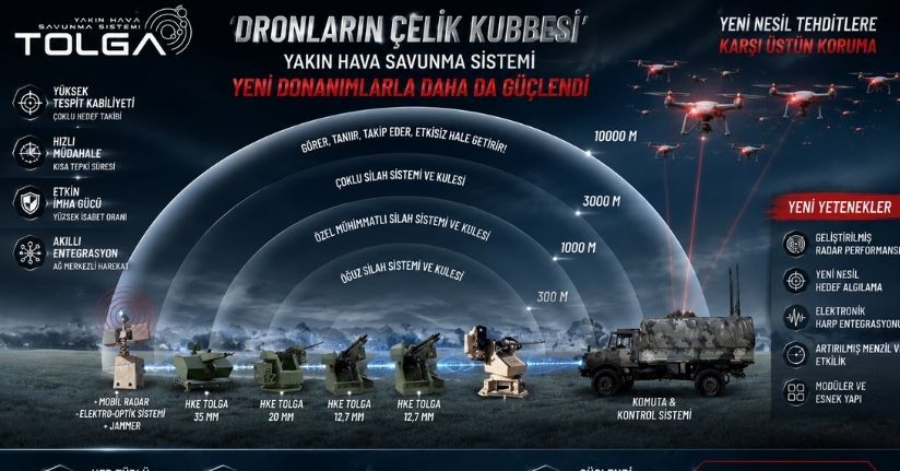 Dronların Çelik Kubbesi ’TOLGA’ 