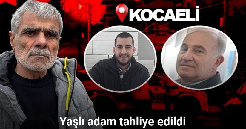 Baba ve oğlunu öldüren kanser hastası yaşlı adam tahliye edildi