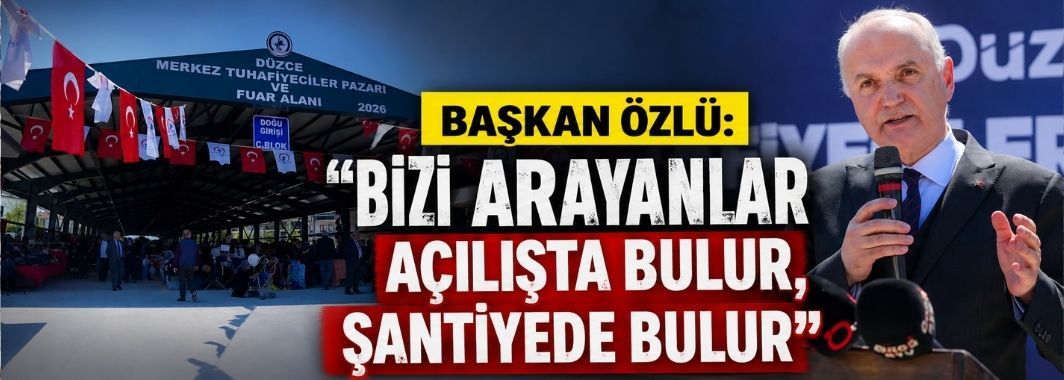 Hem Pazaryeri Hem Fuar Alanı Hem De Acil Toplanma Merkezi