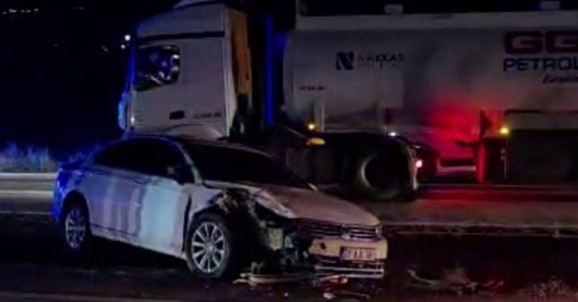 Osmaniye’de tanker ile 2 otomobil çarpıştı: 1 ölü, 2 yaralı