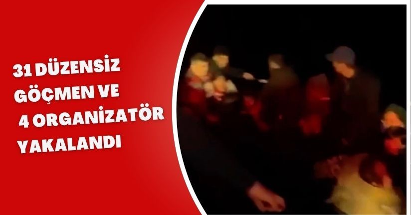 Çanakkale’de insan kaçakçılığı operasyonu