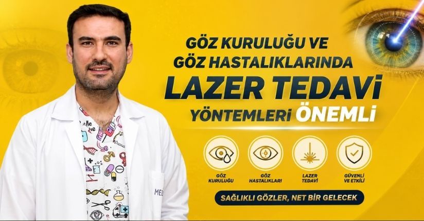 Göz kuruluğu ve göz hastalıklarında lazer tedavi yöntemleri önemli