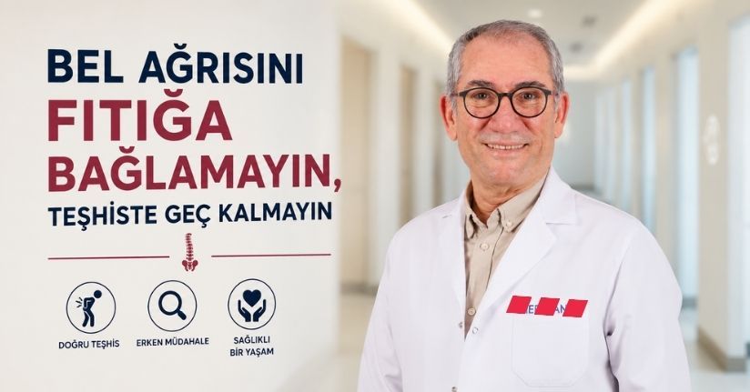 Bel ağrısını fıtığa bağlamayın, teşhiste geç kalmayın