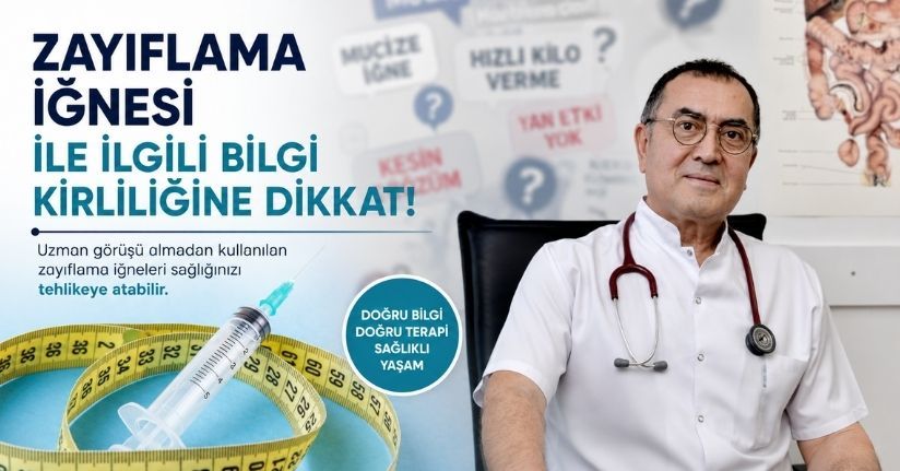 Zayıflama iğnesi ile ilgili bilgi kirliliğine dikkat