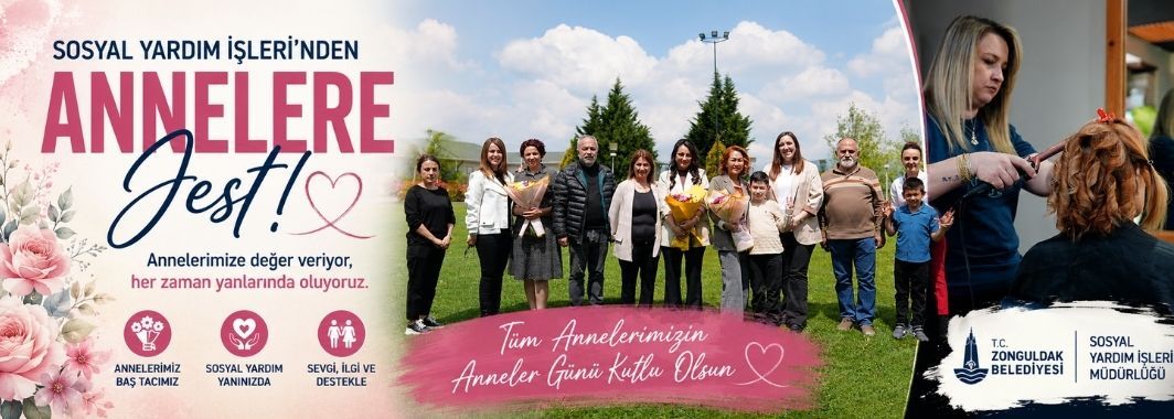 Sosyal Yardım İşlerinden Annelere Jest