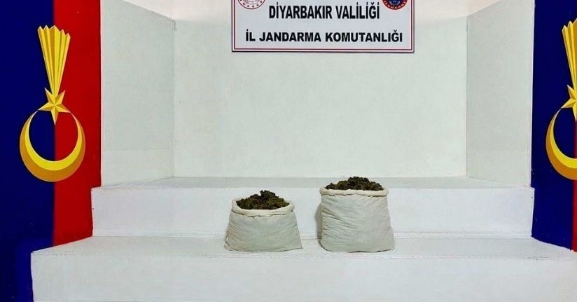 Diyarbakır’da 198 kilo esrar ele geçirildi