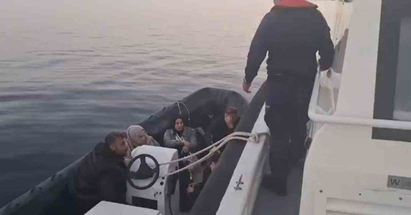 Mobil radar tespit etti, yakalandılar