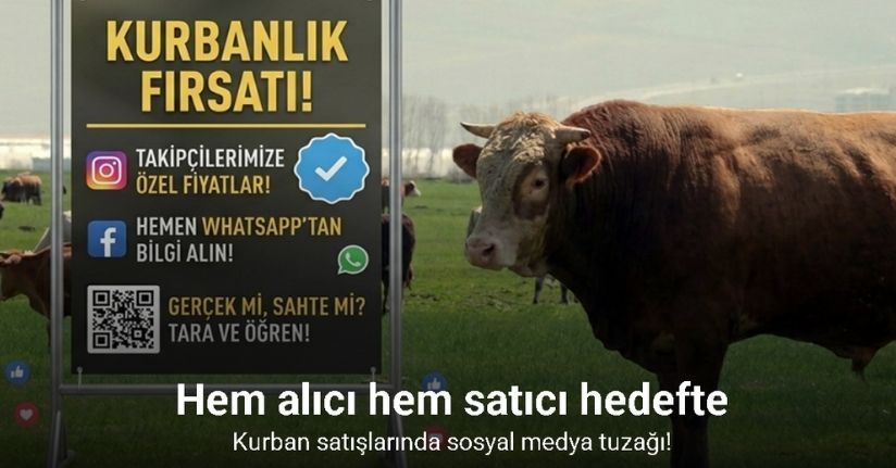 Kurban satışlarında sosyal medya tuzağı