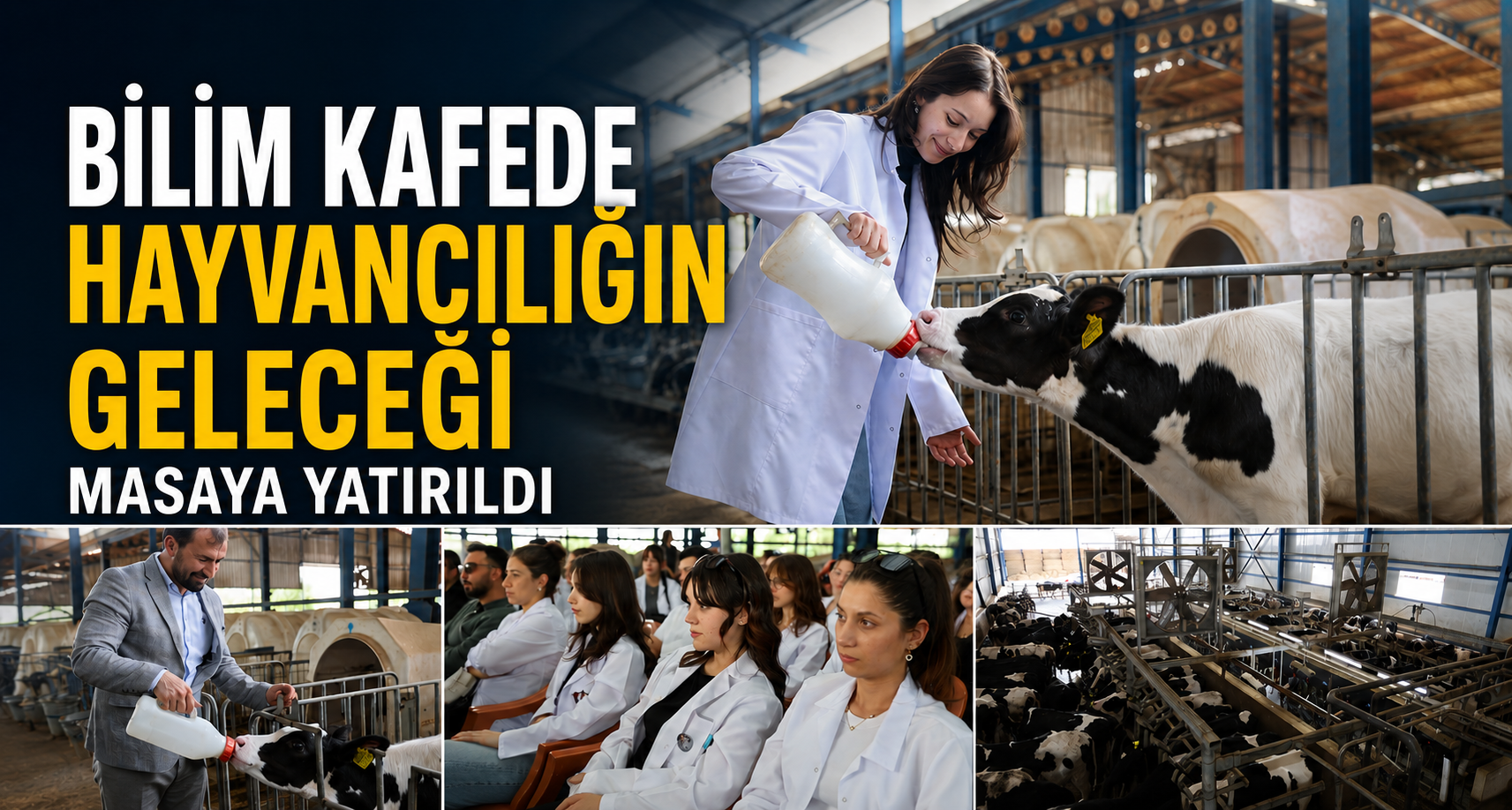 Bilim Kafede Hayvancılığın Geleceği Masaya Yatırıldı