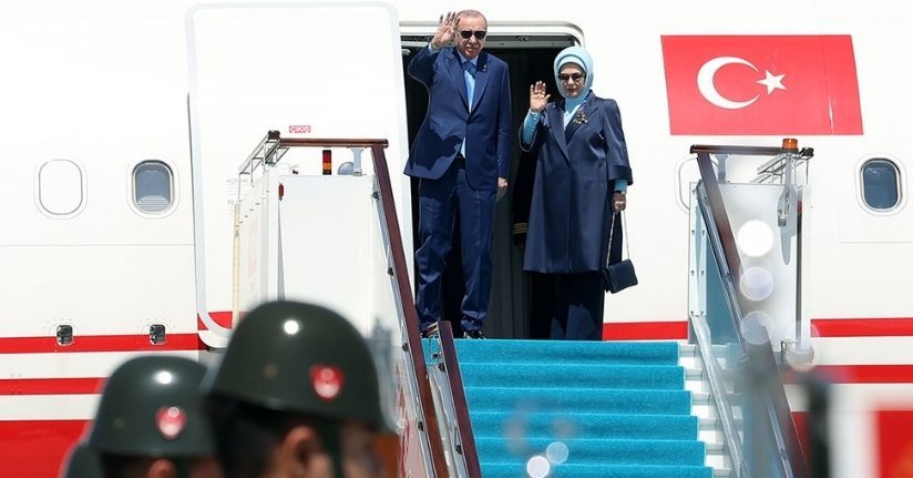 Cumhurbaşkanı Erdoğan Kazakistan’a gitti