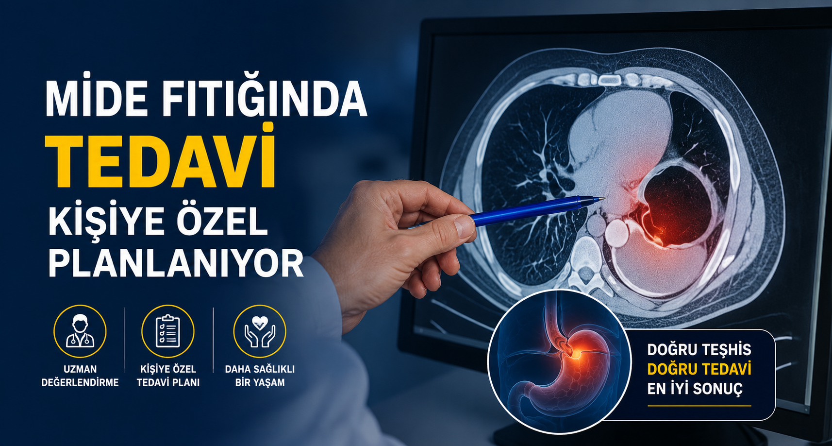 Mide fıtığında tedavi kişiye özel planlanıyor