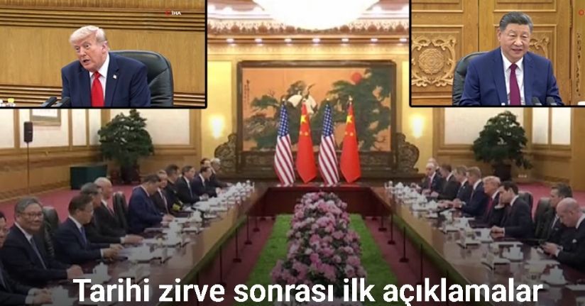 Çin Devlet Başkanı Xi ve ABD Başkanı Trump’tan tarihi zirve
