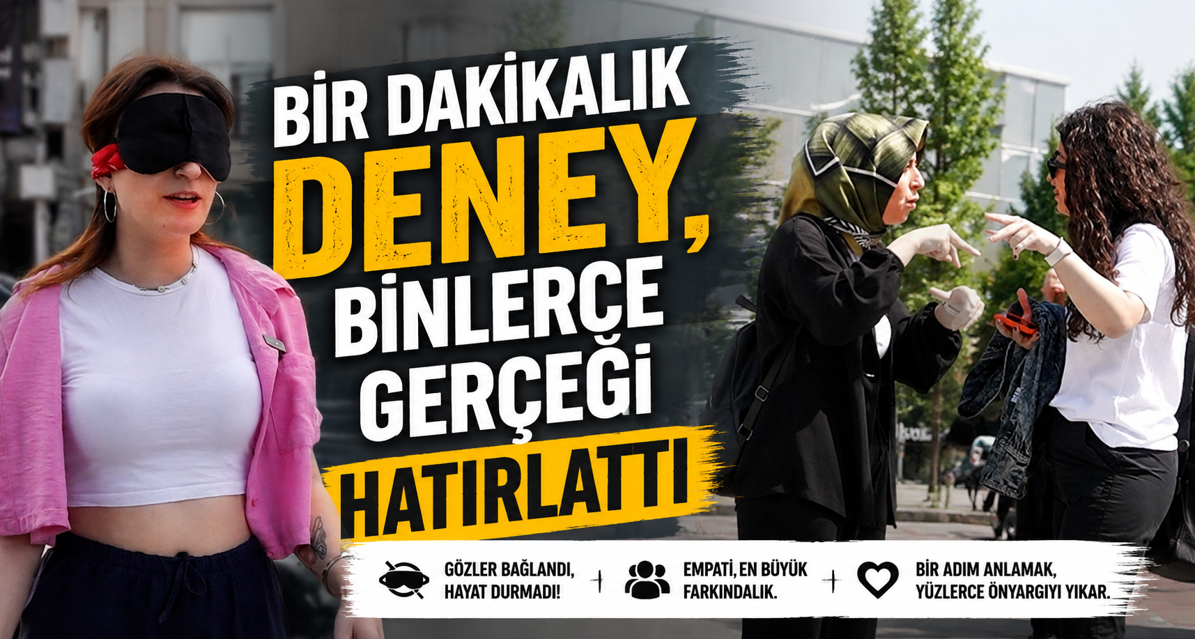 Bir Dakikalık Deney, Binlerce Gerçeği Hatırlattı
