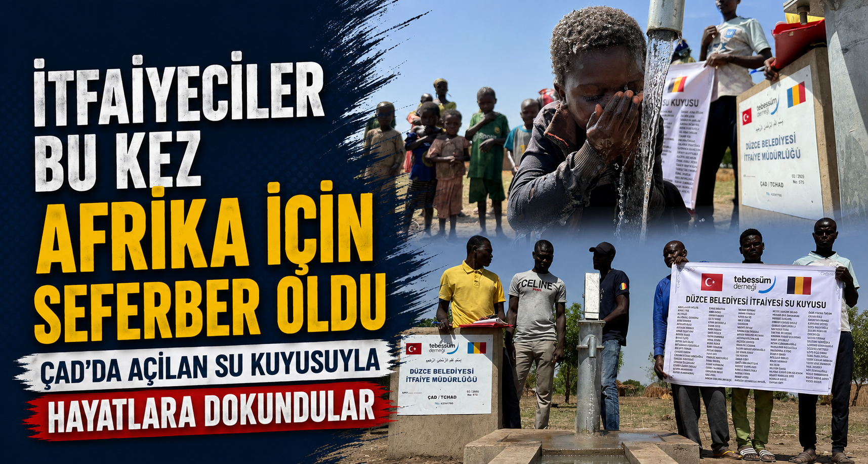 İtfaiyeciler Bu Kez Afrika İçin Seferber Oldu