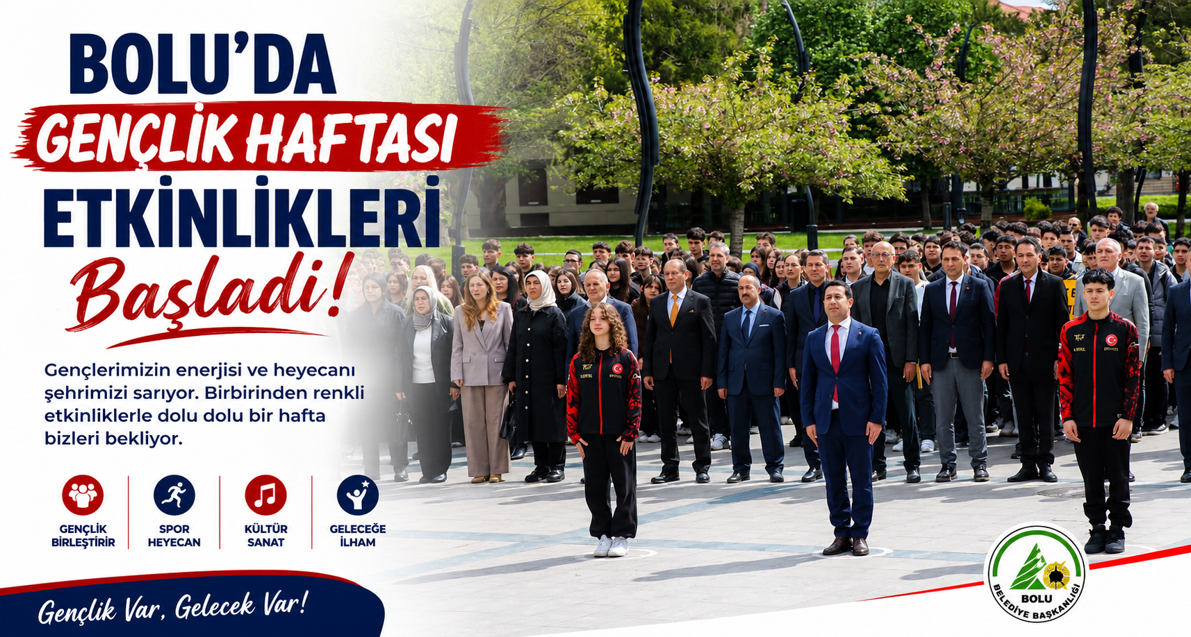 Bolu’da Gençlik Haftası etkinlikleri başladı