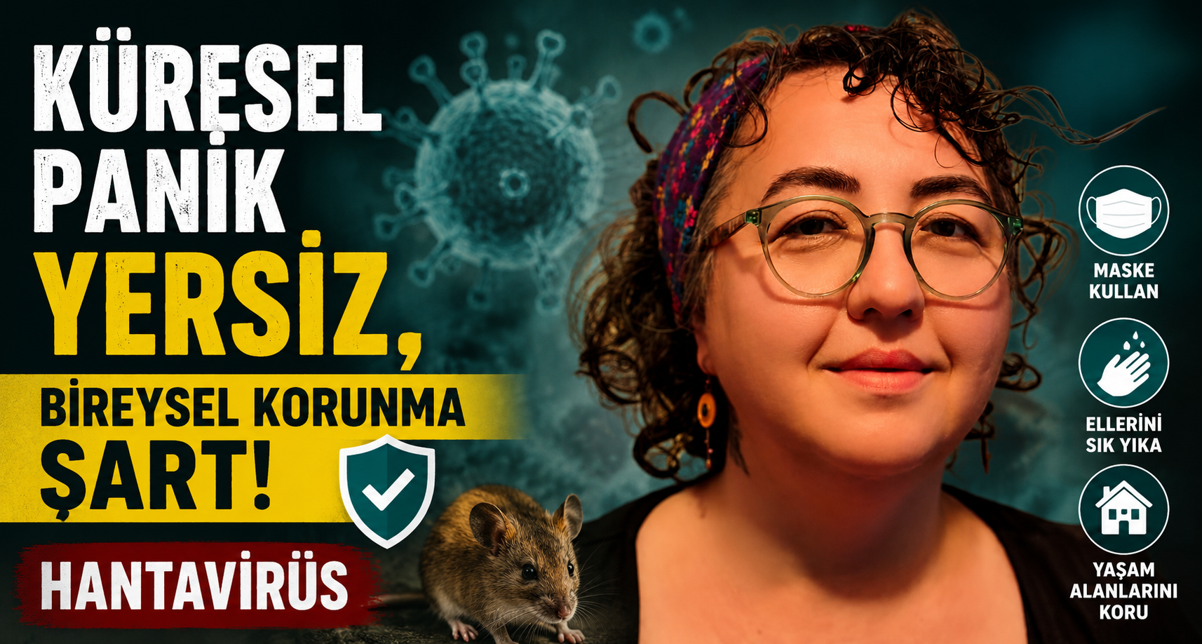 Küresel panik yersiz, bireysel korunma şart